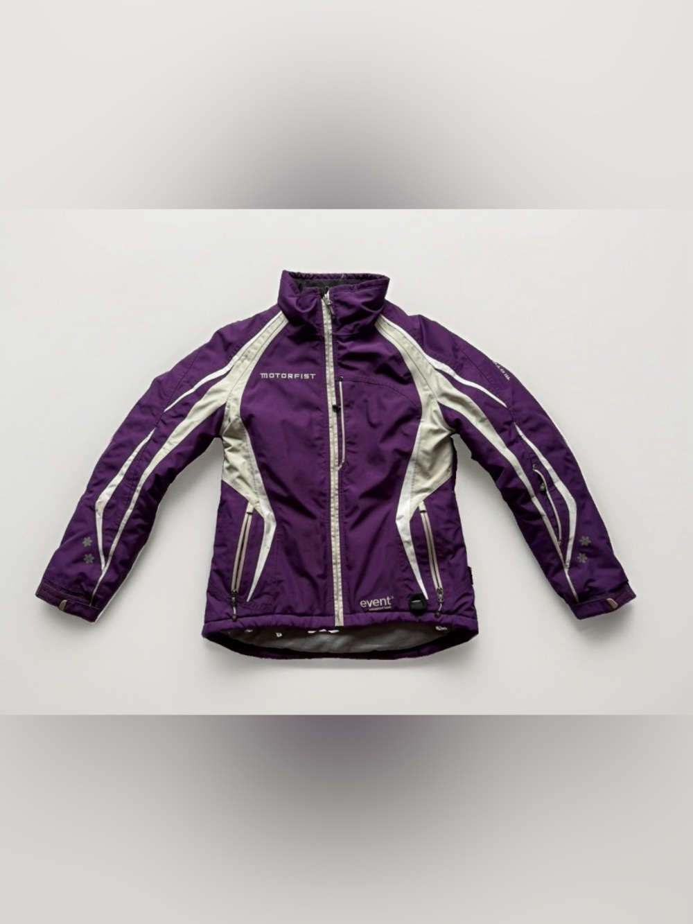 Motorfist Empress eVent Waterproof Snowmobile Jacket Womens S Purple Ski Coat